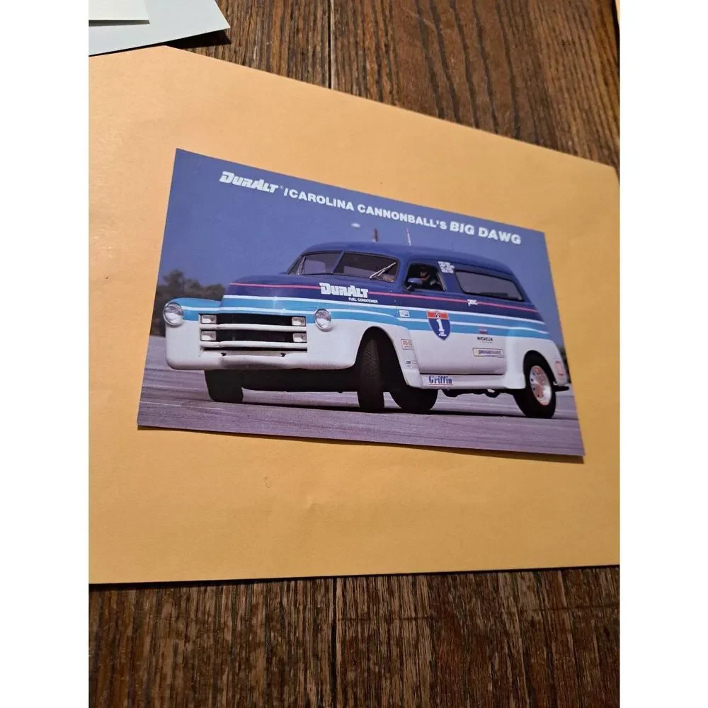 Nascar | Art | Vintage Duralt Big Dawg 948 Chevy Sponsor Racing Driver ...
